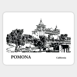 Pomona - California Sticker